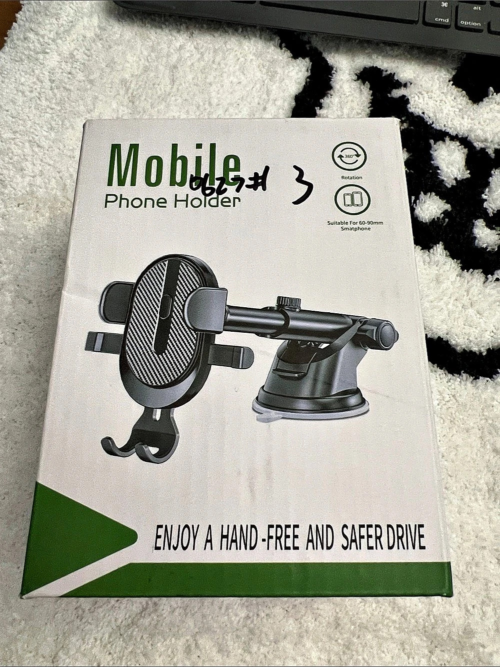 Mobile Phone Holder Car Phone Holder NWT in Black
